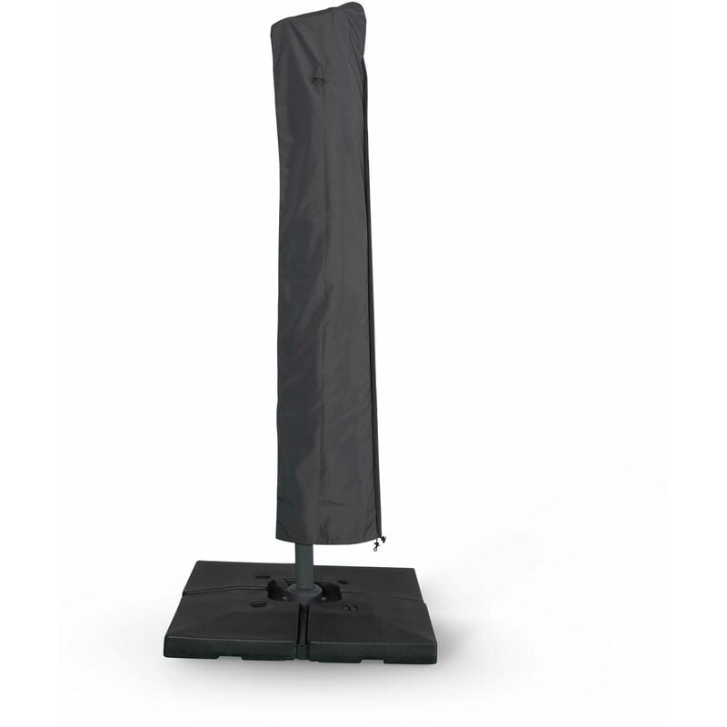 Housse pour parasol Hardelot. Biscarosse. Falgos et Dinard- Avec fermeture éclair. et tige de mise en place