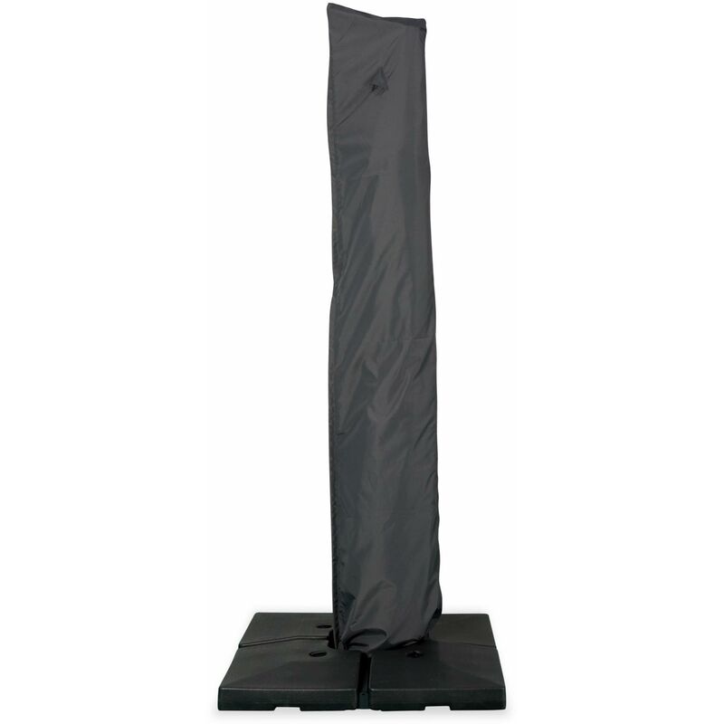 Housse pour parasol St Jean de Luz. Pyla 3x3. Pyla 3x4. Wimereux - Avec fermeture éclair. barre de mise en place. corde élastique. œillets et