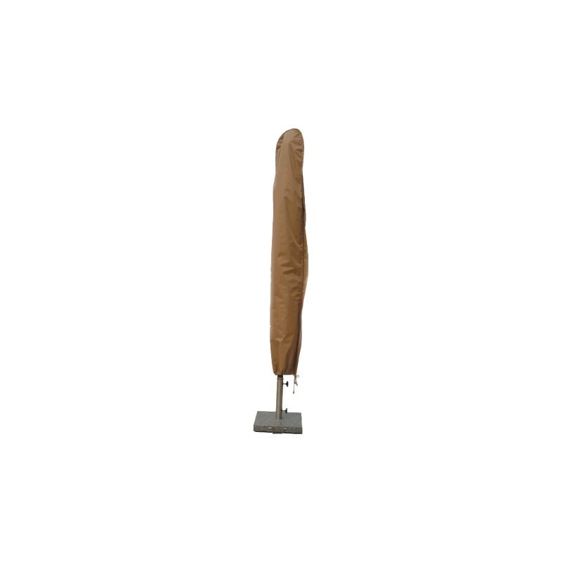 Salone - Housse pour parasol 3x3 mt tissu de couverture e'cru pour parasols de jardin exte'rieur