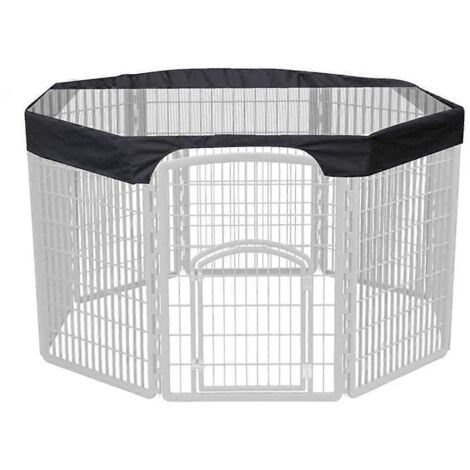 Housse pour parc à jeux pour animaux de compagnie, housse en filet pour parc à jeux pour chiens, protection contre les accidents pour animaux de compagnie en extérieur