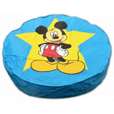 Housse pour pouf géant Mickey Mouse ø 110 cm Bleu