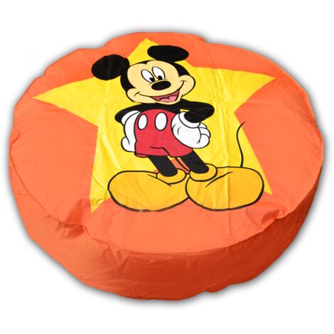 Housse pour pouf géant Mickey Mouse ø 110 cm Orange