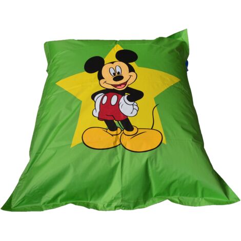 Housse pour pouf géant Mickey Mouse 135x160 cm  Vert