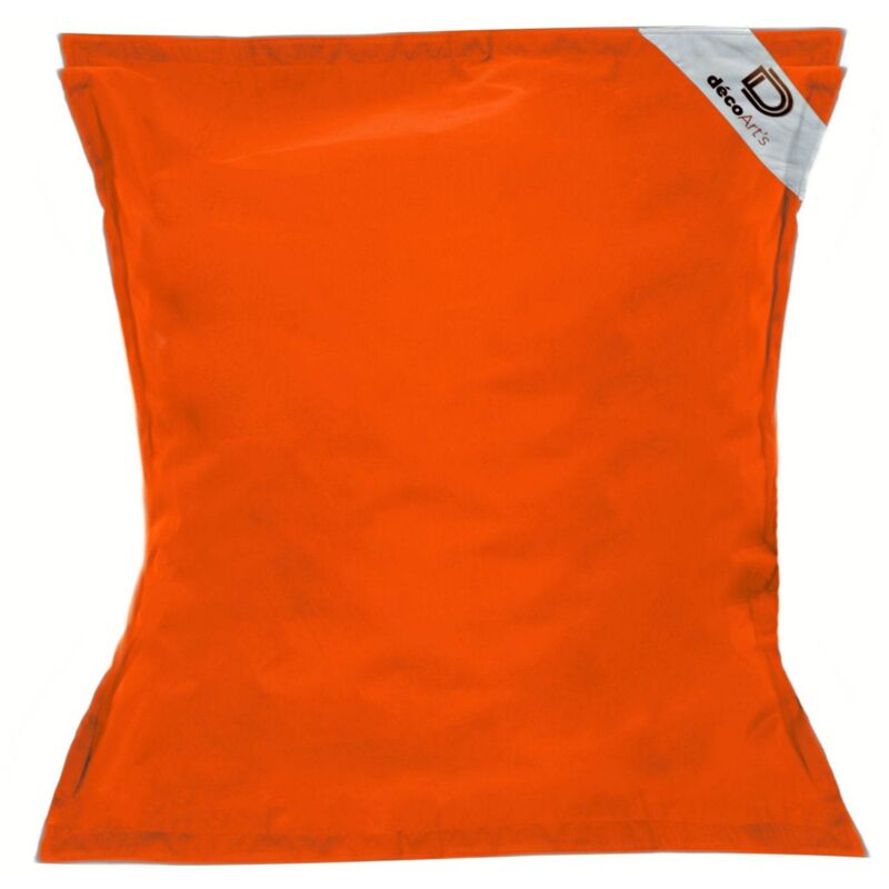 Deco Arts - Housse pour Pouf Géant xxl 180x140cm Flottant pour Piscine - Orange