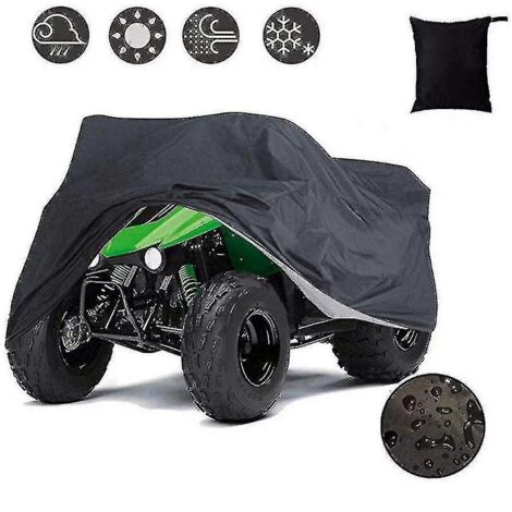 Housse pour quad, imperméable et coupe-vent, résistante aux UV, 145 x 85 x 98 cm