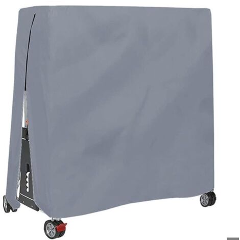 Housse pour Table De Ping Pong, Étanche Résistance Au Vent Anti-UV Robuste Tissu Oxford Bâche De Protection Table De Tennis De T