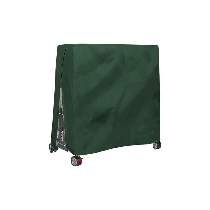 Housse pour Table De Ping Pong, Étanche Résistance Au Vent Anti-UV Robuste Tissu Oxford Bâche De Protection Table De Tennis De Table avec Fermeture à