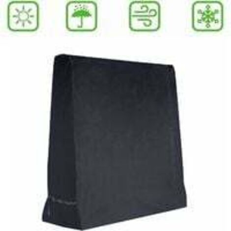 Housse Pour Table De Tennis - Tissu Oxford 210D Imperméable - Protection Extérieure Contre Pluie Poussière Et UV - 165 x 70 x 185 cm - 1 Pièce