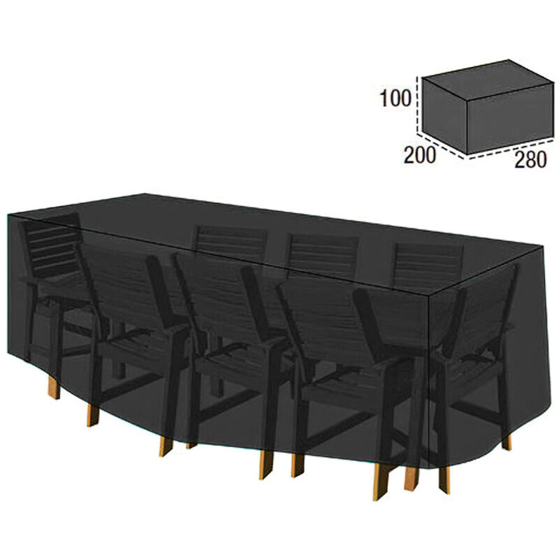 Housse pour table/ensemble 100x200x280 cm