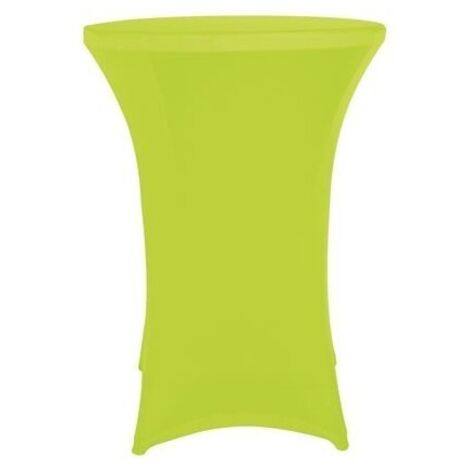 Housse - pour table mange debout - lime