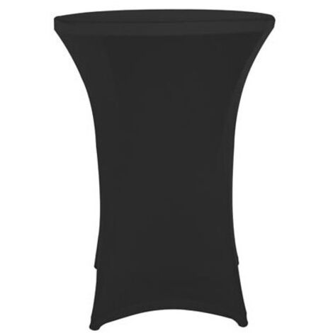 Housse pour table mange debout - noir