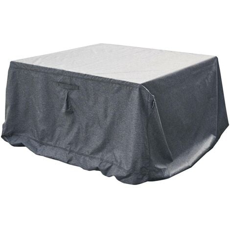 HESPERIDE Housse de protection Hambo pour table rectangulaire M 225x125x80cm en polyester - Hespéride