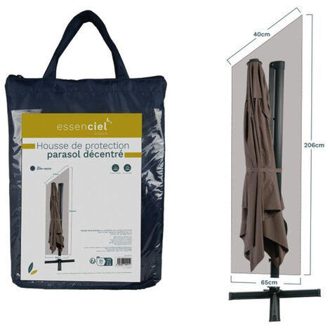 Housse Protection Parasol Decentre 40x65x206cm