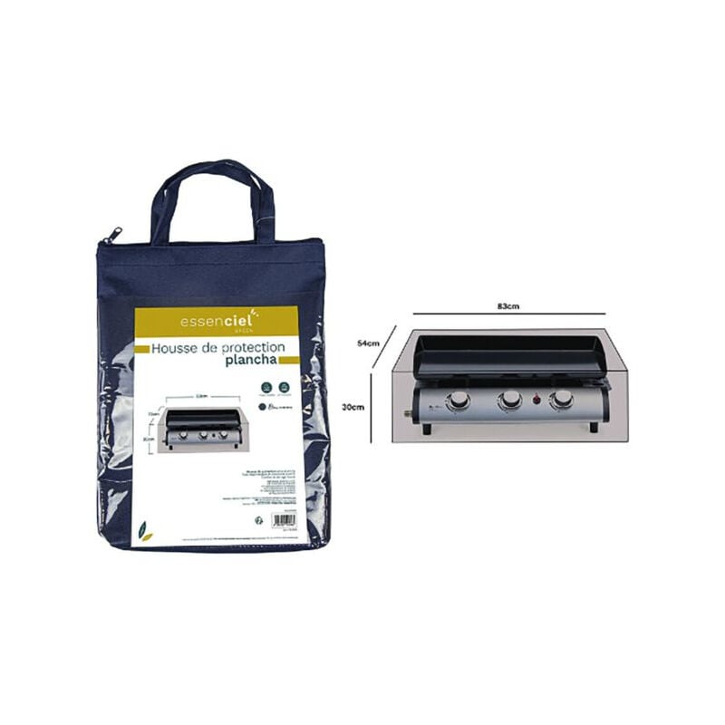 Essenciel Green - Housse De Protection Pour Plancha - Bleu Marine