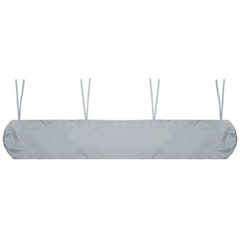 Housse Protection pour Auvent, Imperméable Sac Protection pour Store Banne Protection Sac Rangement Contre Anti-UV pour Cour et Jardin (Gris 3.5M)