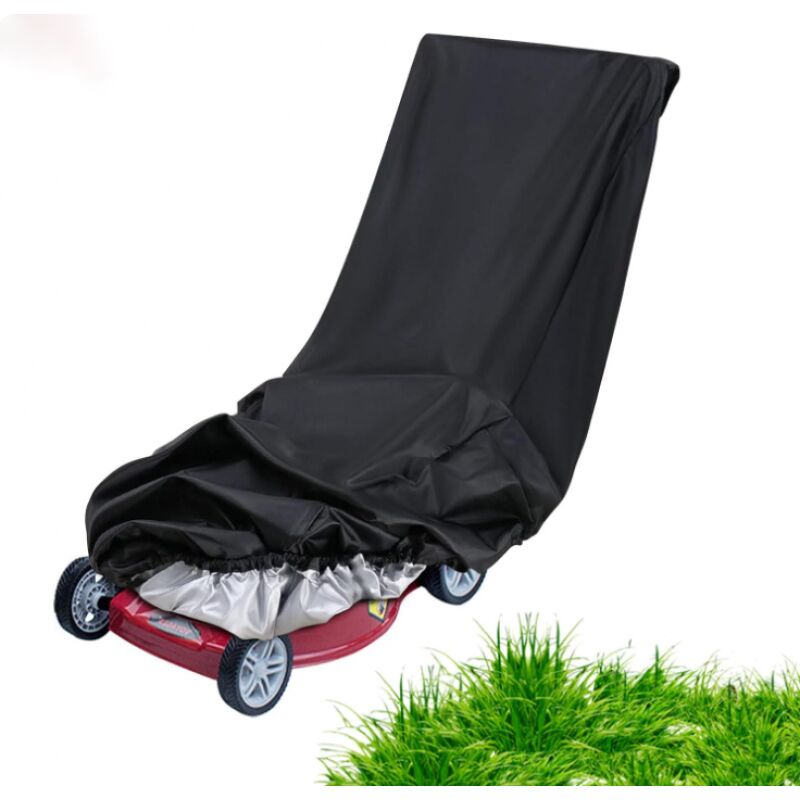 Housse Protection Tondeuse, Housse de Tondeuse Gazon Imperméable Housse de Tondeuse à Gazon, Housse de Tondeuse en Polyester 210d avec Sac de