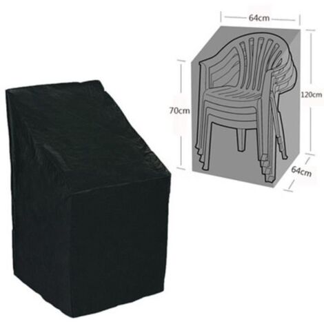 Housse protectrice pour fauteuils de Jardin en Polyester Oxford, Étanche Antipoussière, 64 x 64 x 120cm/70cm