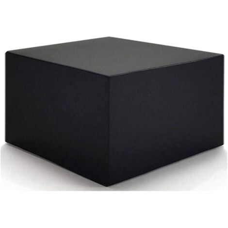 L&H-CFCAHL Housse Salon de Jardin 100x100x74cm Oxford Noir Housse Table de Jardin Housse de Protection pour Table Chaise Meubles de Jardin Exterieur étanche Coupe-Vent Anti-UV, pour Extérieur, Terrasse