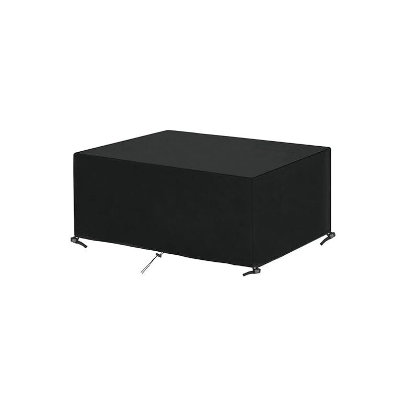 190 x 117 x 61cm)Housse pour Salon de Jardin Étanche Tissu Oxford Housse de Protection Housse de Meuble, Housse de Table Jardin Anti-UV Bâche de