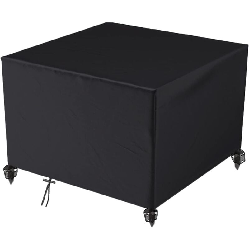 Housse Salon de Jardin, 600D Oxford Tissu Housse Table de Jardin Protection pour Tous Les Temps, pour Ensembles de Table et de Canapé avec Corde et
