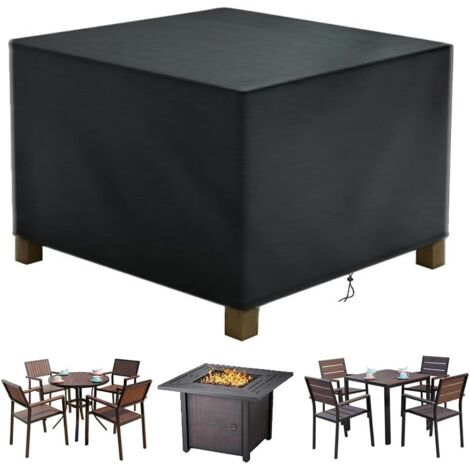 Housse Salon de Jardin,Housse de Table Jardin Rectangulaire,Couverture de Protection Meubles Bâche Salon de Jardin Imperméable Anti-UV,420D PVC Tissu Oxford Bache Table Exterieur (12012072cm)