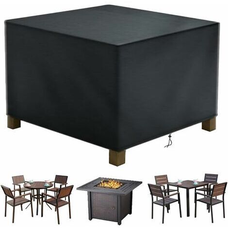Housse Salon de Jardin,Housse de Table Jardin,Couverture de Protection Meubles Bâche Salon, 420D Tissu Oxford Bache Table Exterieur (12012074CM)