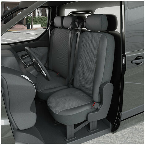Housse siège Auto / Utilitaire - Sur Mesure pour FORD Transit (De 04/2010 à 03/2014) 1 siège + banquette