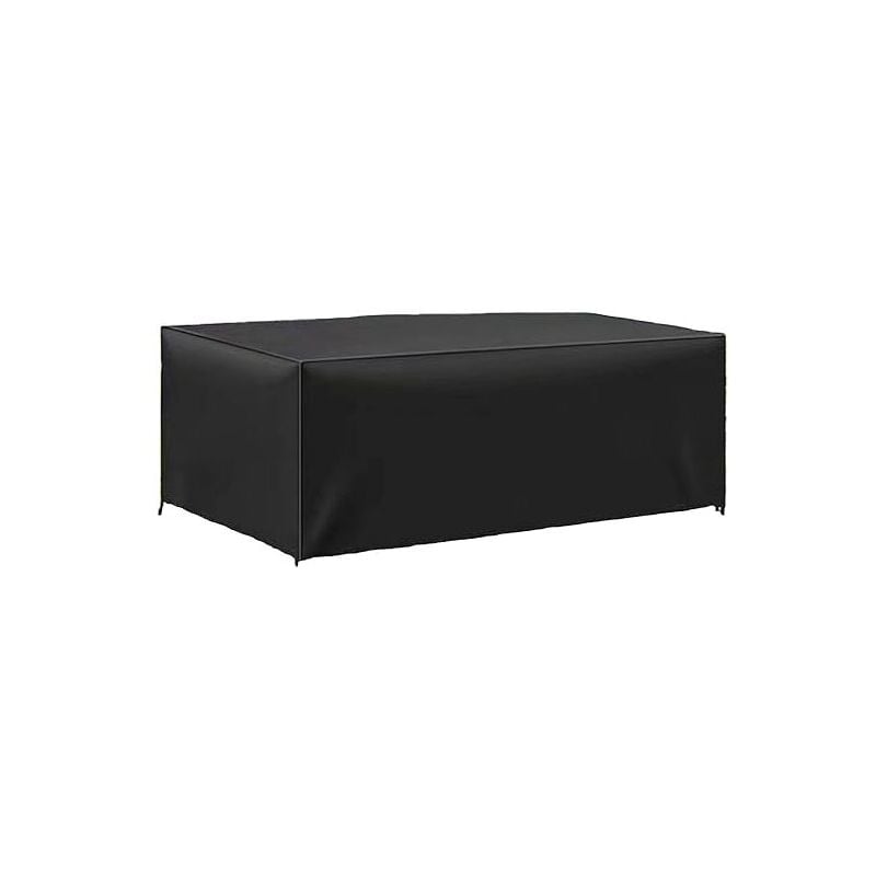 Housse Table de Jardin - 180 x 110 x 70cm - Housse de Protection Bâche Résistante aux Intempéries et aux Déchirures 420D Oxford pour Mobilier Salon