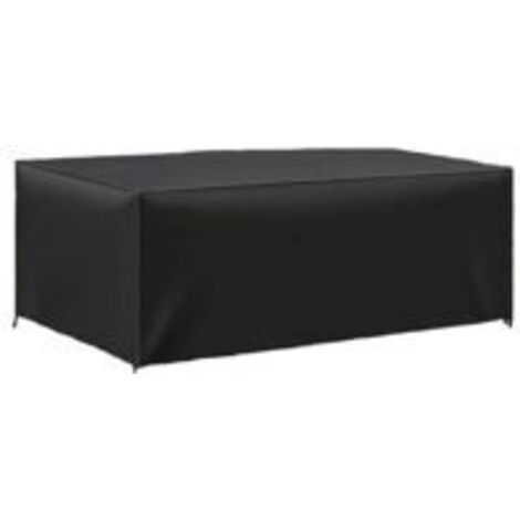Housse Table de Jardin180 x 110 x 70cm - Housse de Protection Bâche Résistante aux Intempéries et aux Déchirures 420D Oxford pour Mobilier Salon de Jardin