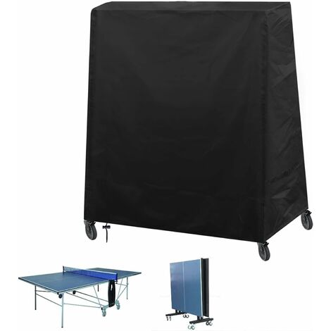 Housse Table de Ping Pong, Tissu Oxford Housse Table de Ping Pong Exterieur , Résistance au Vent, Anti-UV, Imperméable Bâche de Protection Table de Tennis de Table, 185 x 165 x 70 cm - Oi-FRIS