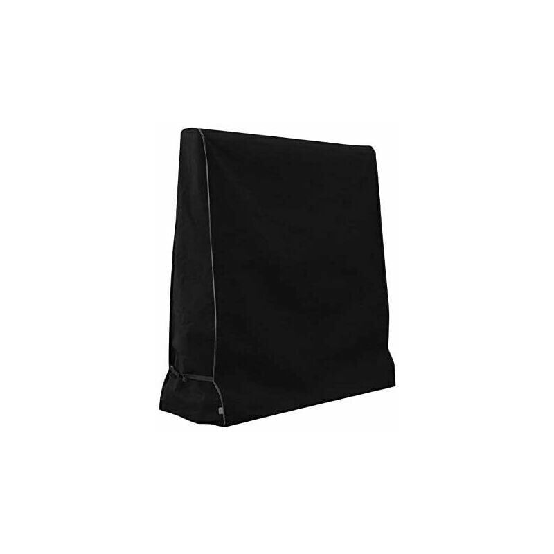 Housse Table de Tennis de Table de ping Pong Couverture pour Table de ping-Pong Noir 165 x 70 x 185 cm
