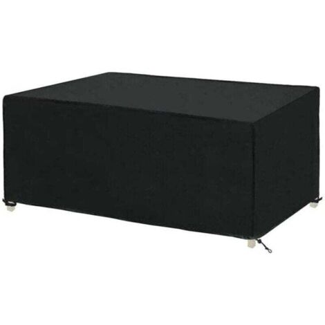 Housse Table Jardin Rectangulaire Housse de Protection Imperméable pour Meubles de Jardin Housse de Protection pour Salon de Jardin Bâche de Protection Étanche Tissu Oxford (1709470cm)