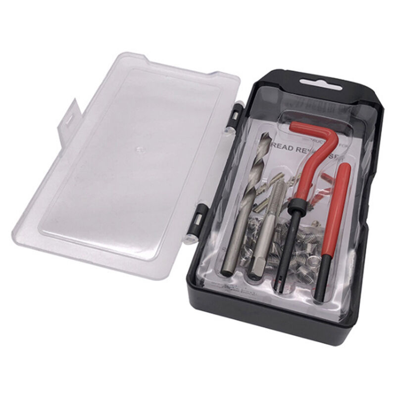 Peny - Kit de réparation de filetage M-10 x 1,0, 25 pièces, compatible Helicoil, filetages endommagés de 10 mm