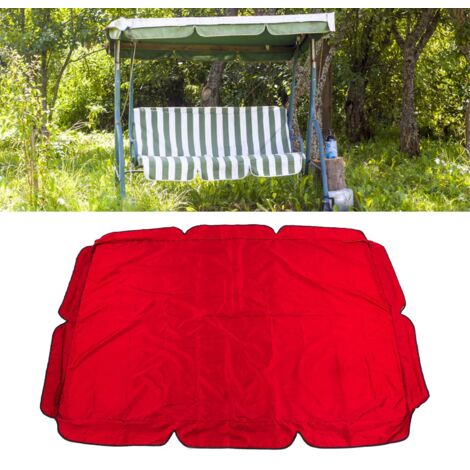 Housse Toile Swing Balancelle Protection [Housse de Swing] + [210D Oxford Argenté] + [164x114x15cm] + Imperméable Anti-UV