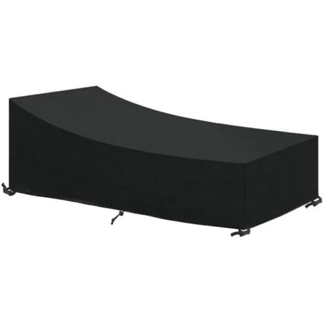Housse Transat, Housse pour Chaise Longue Exterieur, Housse de Protection pour Transat de Jardin,210x75x80/40cm