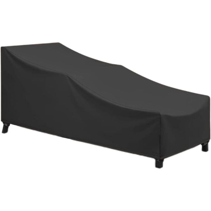 Paryou - Housse Transat Imperméable,Housse Bain de Soleil avec Sangles à Boucle et Cordon de Réglable, Housse Chaise Longue en Tissu Oxford 420D