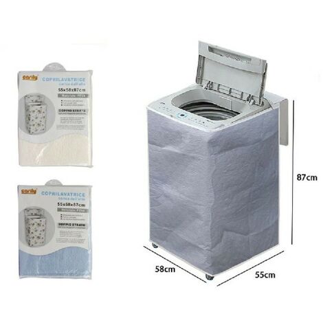 Confortime - Housse de protection pour lave-linge Confortime 104937 Frontal  Machine à laver 84 x 60 x 60 cm (84 x 60 x 60 cm) - Panier à linge - Rue du  Commerce