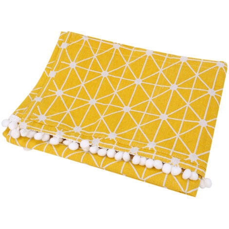 Housse universelle coton-lin pour réfrigérateur et lave-linge (130x53 cm) - Protection anti-poussière