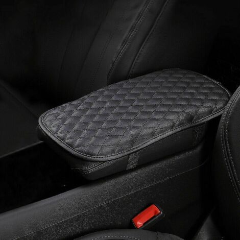 Housse universelle en cuir PU pour coussin d'accoudoir de voiture, protège-console centrale