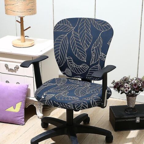 Housse universelle lavable et pivotante pour chaise de bureau d'ordinateur - Style 15