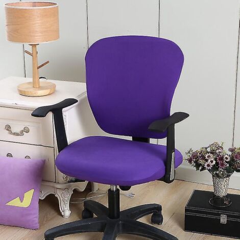 Housse universelle lavable et pivotante pour chaise de bureau d'ordinateur - Style 16