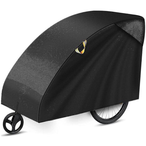 Housse universelle pour remorque à vélo ou remorque pour chien, housse pour remorque cargo, housse de pluie pour vélo d'extérieur-AquaForge