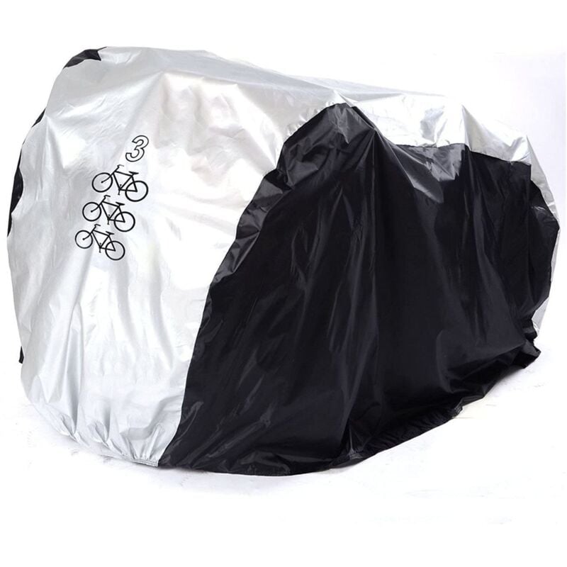 Housse Velo Exterieur Anti-UV Protection Poussière Résistant Impermeable Couverture de Vélo Bicyclette Cycle Scooter