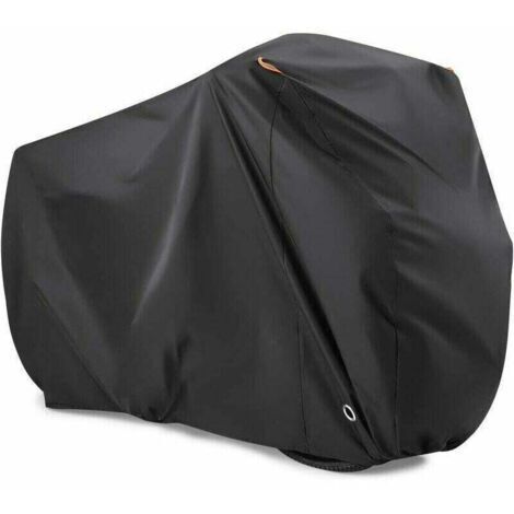 Housse vélo pour 2 Vélos, Housse de vélo étanche en nylon 190T avec protection contre la poussière, les UV, la pluie Protection pourVTT