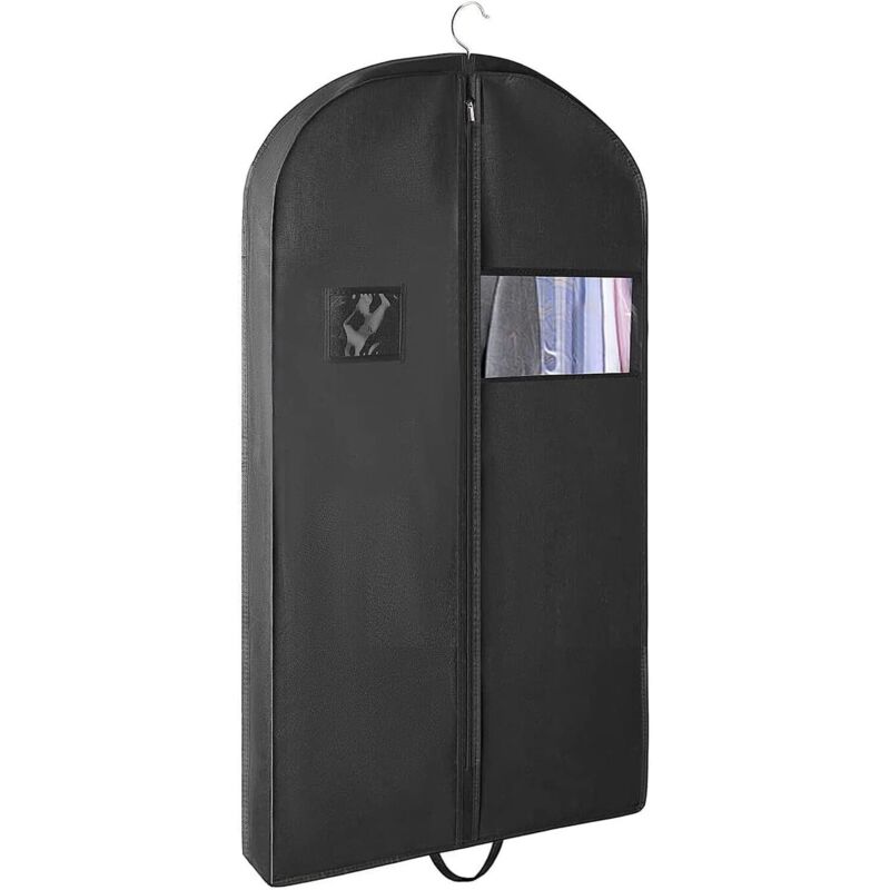 Housse Vetements à Suspendre,110x60cm Housse Costume Homme,Respirante et étanche à la Poussière Housses de Vêtements,Housse de Protection