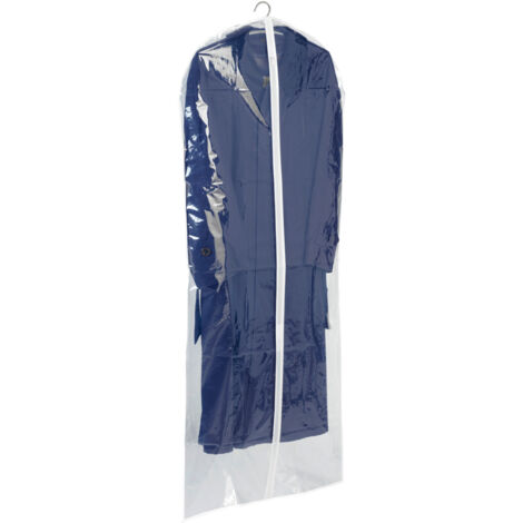 Housse vêtements transparent