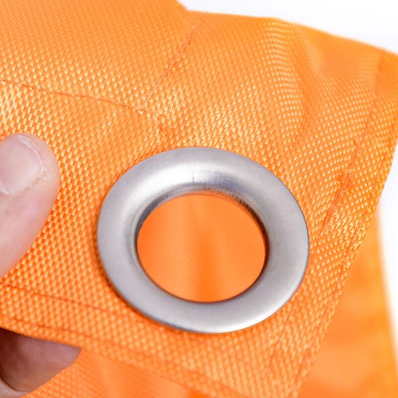 Housse Vide Pouf Géant xl Imperméable Extérieur Outdoor Orange iron raw BiG52