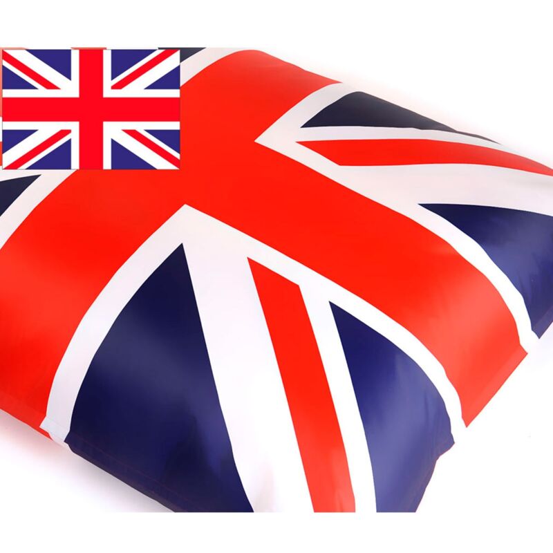 Livedeco - Housse Vide Pouf Géant xl Imprimé Intérieur print Drapeau Angleterre uk BiG52