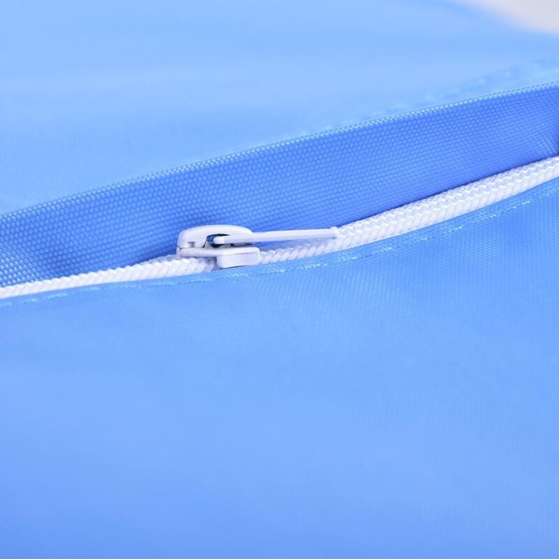 Livedeco - Housse Vide Pouf Géant xl Intérieur et Extérieur Bleu Ciel classic BiG52