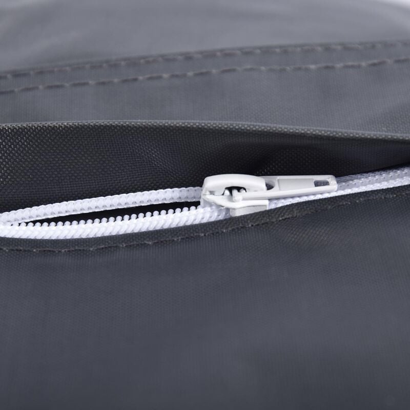 Housse Vide Pouf Géant XL Intérieur et Extérieur Gris Anthracite Graphite CLASSIC BiG52